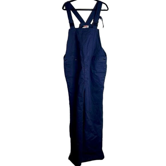 Bulwark Fire resistant Bib Overalls Lightweight Nomex Insulated size Large Tall - Picture 3 of 7
